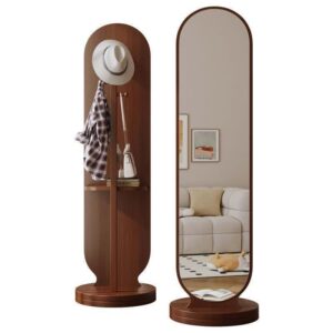 Full Length Oval Swivel Dressing Mirror