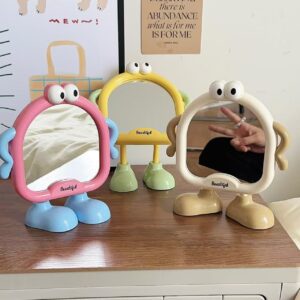 Cartoon Character Plastic Table Mirror